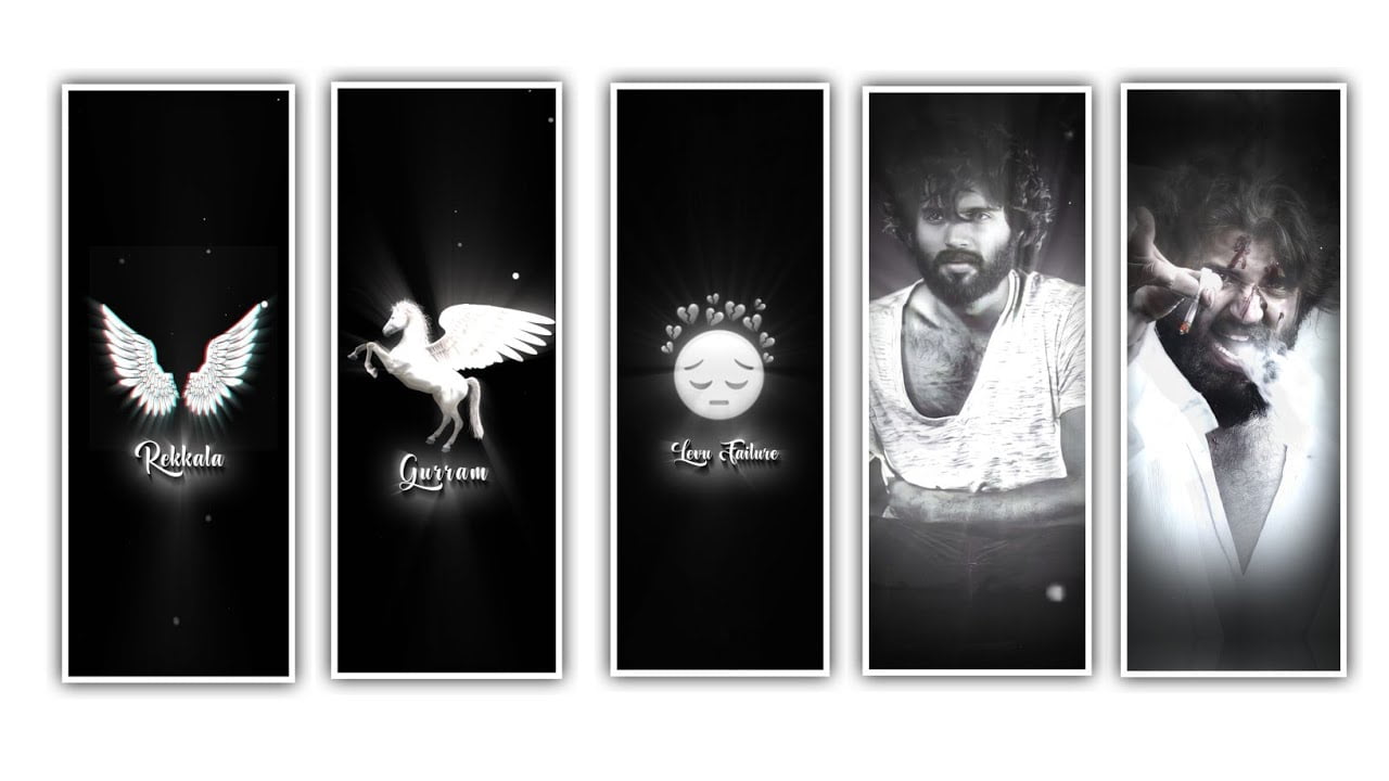 Instagram Trending Love Failure Lyrical Video Editing in Alight motion lyrical video editing