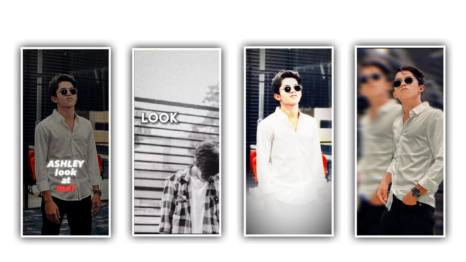 Ashley Look At Me CapCut templates 28