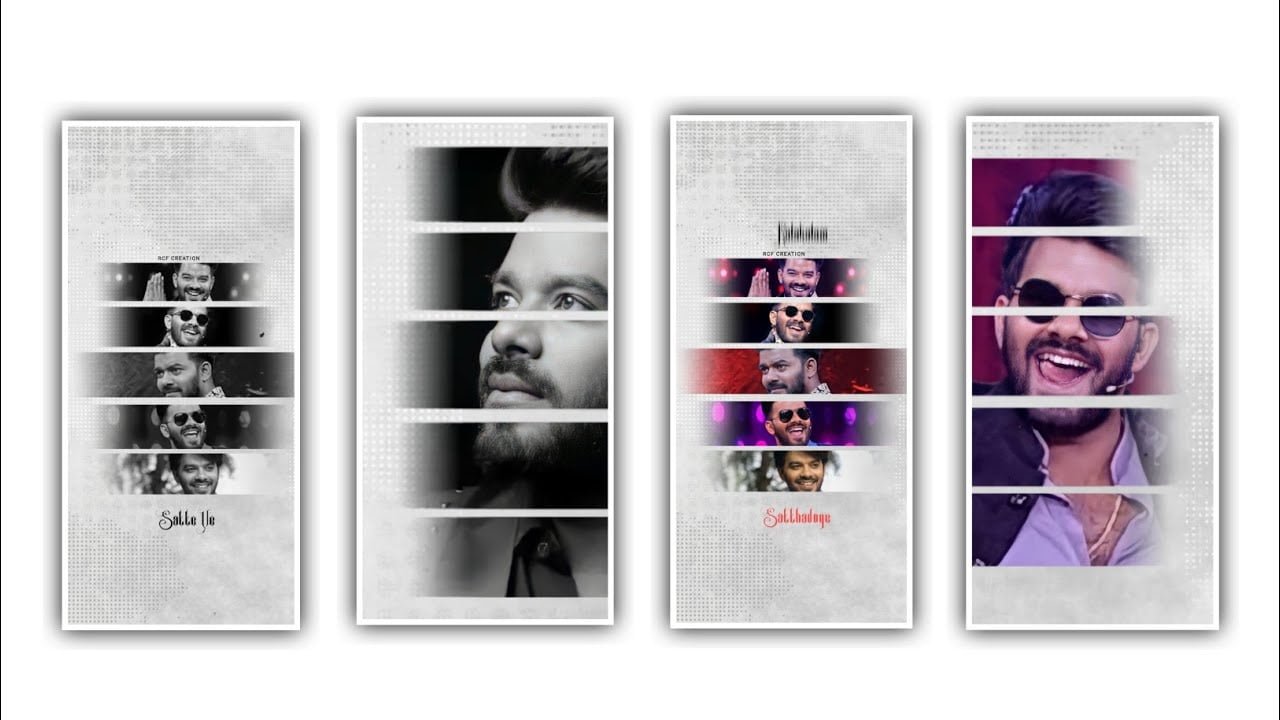 New style lyrical video editing by using Inshort editing application.