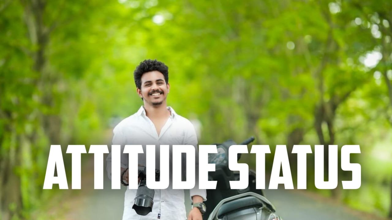 Attitude status editing app reels trending video editing