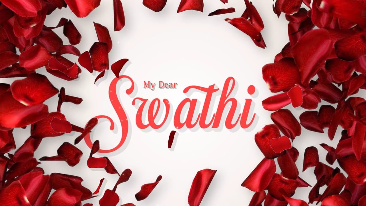 Beautiful rose name art Reel174