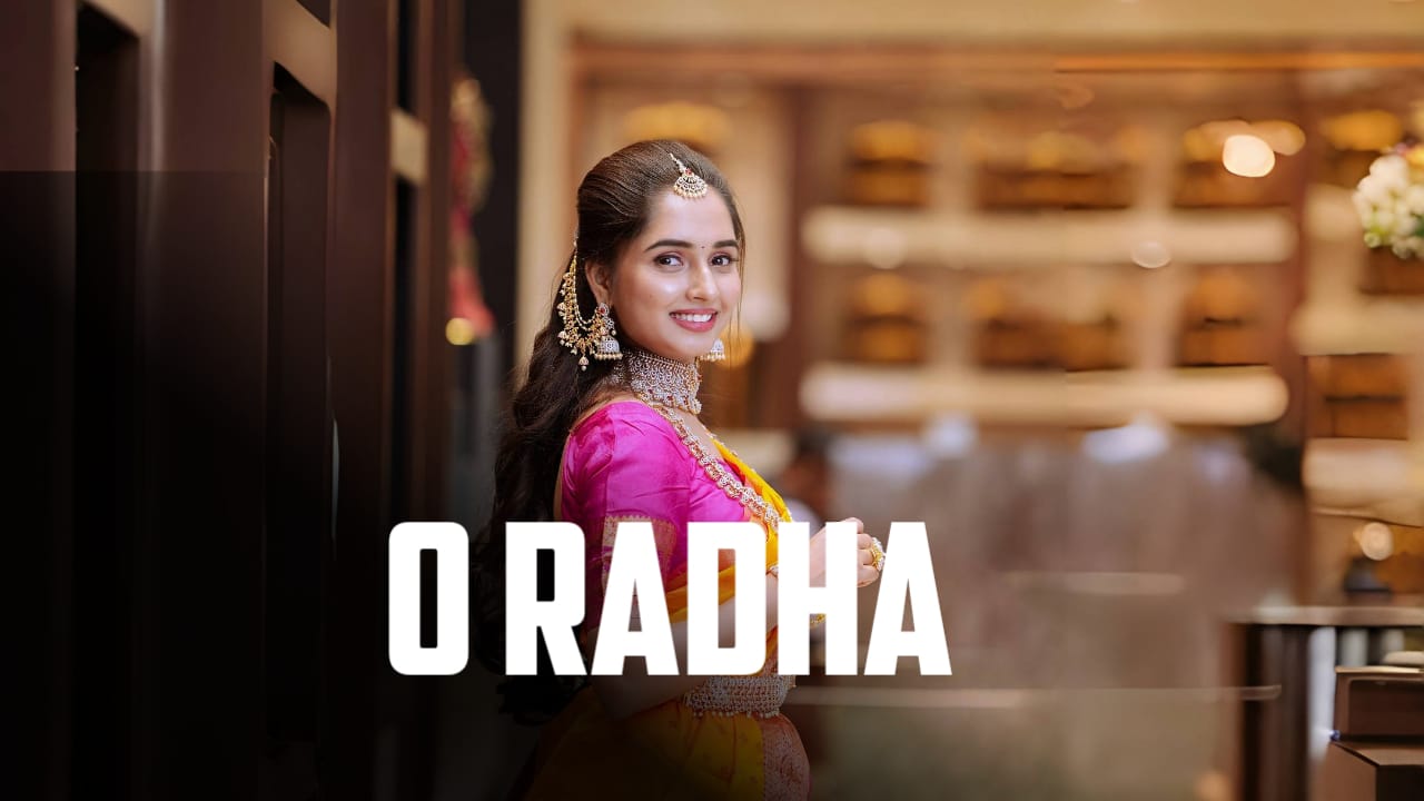 Trending radha lyrical video editing