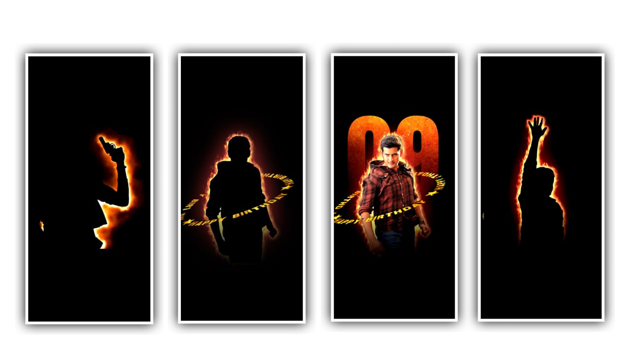Trending fire effect video editing